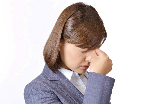眼精疲労による頭痛